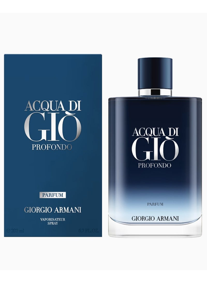 EMPORIO ARMANI Acqua Di Gio Profondo Parfume 200ML 200ml - Image 2